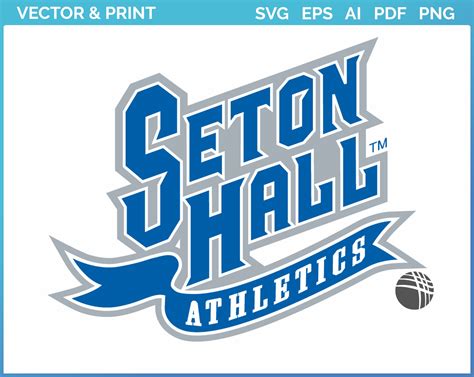 Seton Hall Pirates - Wordmark Logo (1998) - College Sports Vector SVG Logo in 5 formats ...