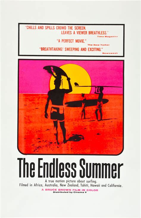 The Endless Summer poster for the surfing movie. | Endless summer poster, Endless summer movie ...