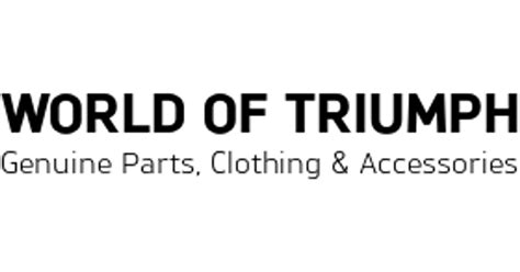 World Of Triumph | Motorcycle Parts, Clothing & Accessories Worldwide