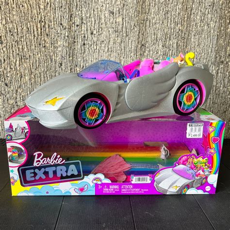 Barbie Extra Convertible Car, Hobbies & Toys, Toys & Games on Carousell