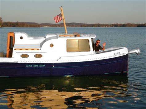 Nimble Nomad Trailerable Pocket Trawler boat for sale from USA