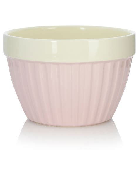 George Home Ceramic Mixing Bowl Vintage Pink | View all Kitchen & Dining | ASDA direct | Vintage ...