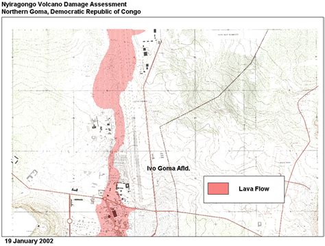 Nyiragongo Volcano Damage Assessment (Lava Flow), North Goma - DR Congo ...