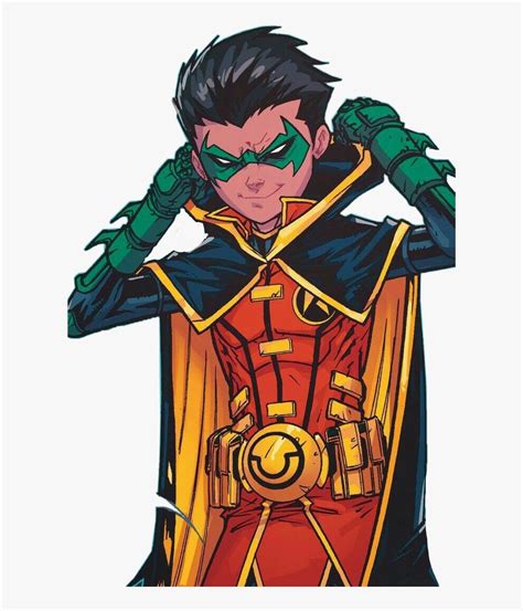 Damian Wayne Robin Comics , Png Download - Damian Wayne Robin Background, Transparent Png ...