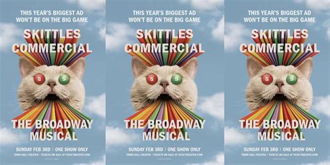 Skittles Announced Super Bowl Commercial Will Be A Live Broadway Musical