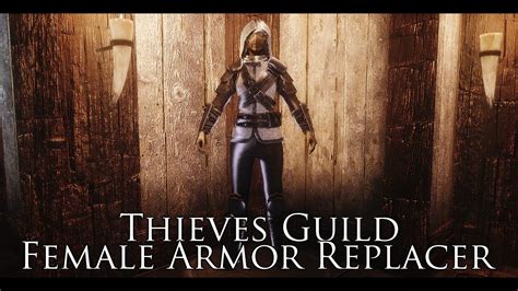 TES V - Skyrim Mods: Thieves Guild Female Armor Replacer - YouTube