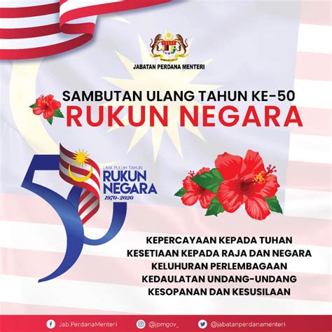 PM Lancar Logo Sambutan 50 Tahun Rukun Negara - Malaysiaaktif