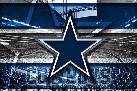 Dallas Cowboys Football Stadium Poster, Dallas Cowboys Gift, Dallas ...