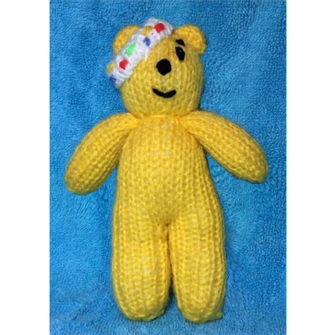 Pudsey Bear Toy - Etsy UK