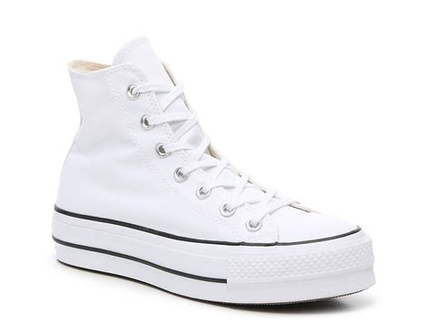 Converse Canvas Chuck Taylor All Star Platform High-top Sneaker in ...