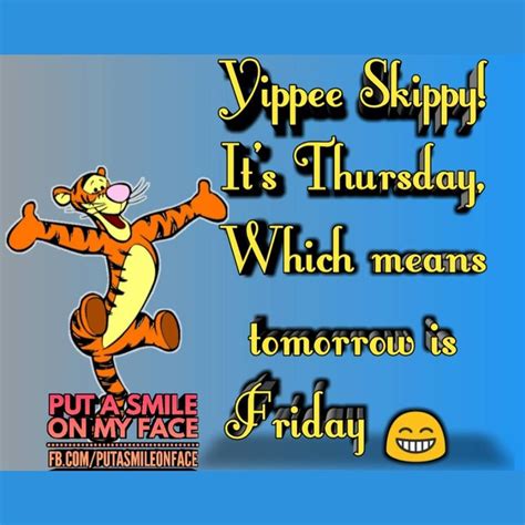 Yippee Skippy! It's Thursday Pictures, Photos, and Images for Facebook, Tumblr, Pinterest, and ...