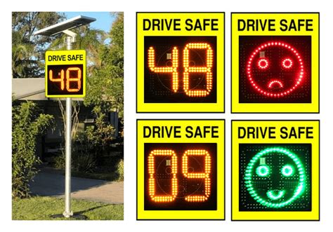 Solar Speed Radar Signs - Traffic Equipment Australia