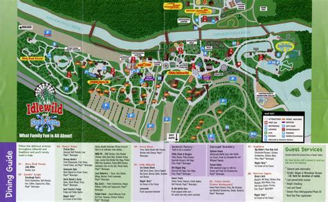 Idlewild & SoakZone Map and Brochure (1997 - 2023) | ThemeParkBrochures.net