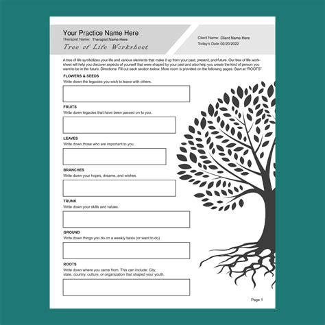 Narrative Therapy Worksheet & Example | Free PDF Download - Worksheets ...