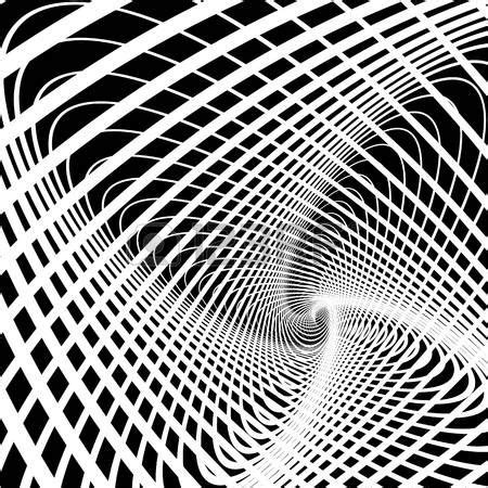 Vortex movement. Optical illusion abstract background. | 錯視, 錯覚アート, アブストラクト