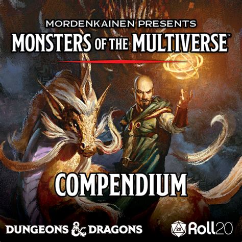 D&D Mordenkainen Presents: Monsters of the Multiverse | Roll20 Marketplace: Digital goods for ...