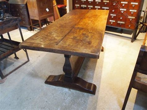 Table Oak Refectory Dining 17th C Style Farmhouse - Antiques Atlas