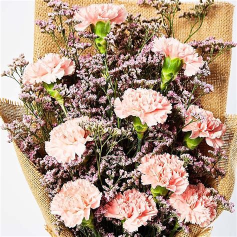 Online Lovely Pink Carnations Bouquet Gift Delivery in UAE - FNP