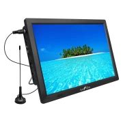 beFree Sound Portable Rechargeable 14 Inch LED TV with HDMI, SD/MMC ...