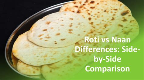 Roti vs Naan Differences: Side-by-Side Comparison