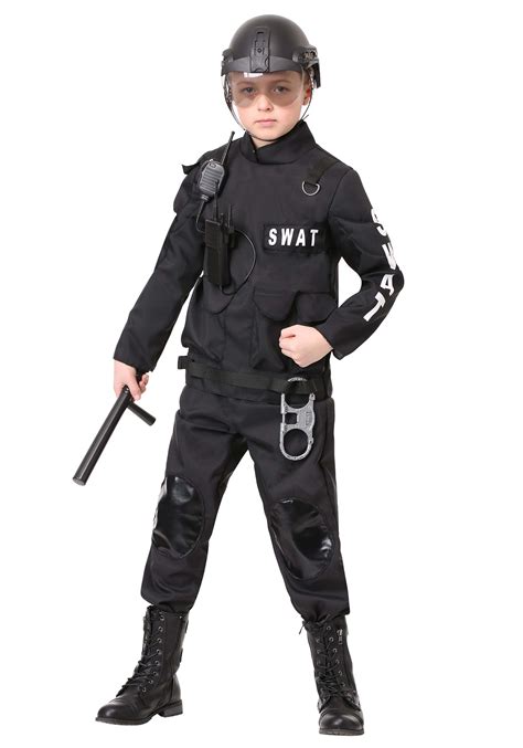 Child SWAT Commander Costume | Kid's Exclusive Costumes