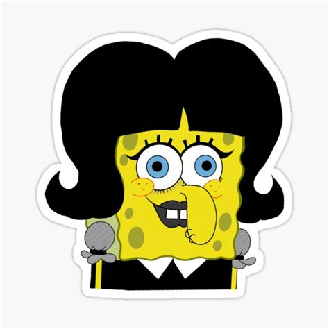 "E-Girl Spongebob" Sticker for Sale by ciiaobella | Redbubble