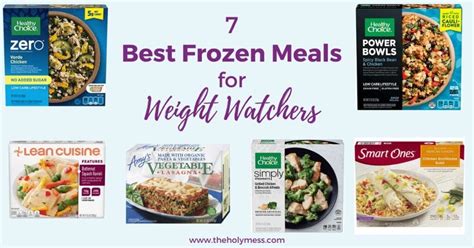 7 Best Weight Watchers Frozen Meals with Low Points