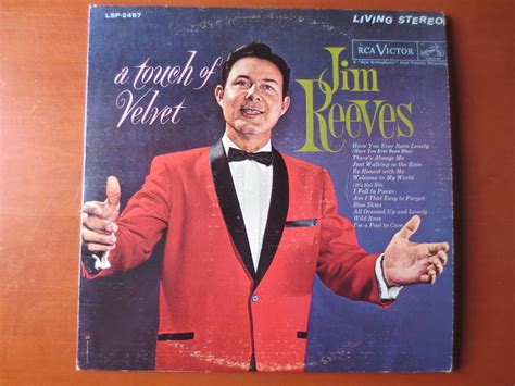 JIM REEVES, A TOUCH of Velvet, Jim Reeves Albums, Jim Reeves Records, Country Albums, Country ...