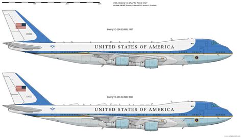 Boeing VC-25A Air Force One by Orionfield1 on DeviantArt