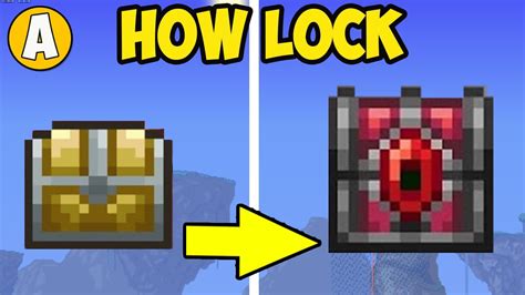 Terraria how to get CHEST LOCK (EASY) | Terraria 1.4.4.9 Chest Lock - YouTube