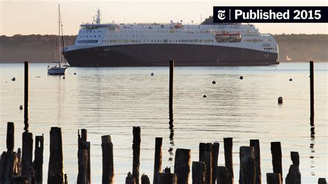 A Ferry Parked in Maine, Leaving No Wake but Debts - The New York Times