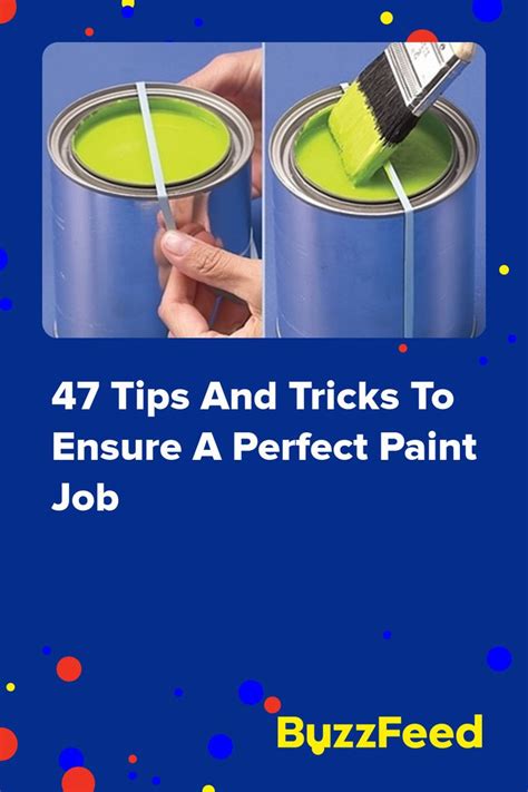 47 Tips And Tricks To Ensure A Perfect Paint Job | Painting furniture ...