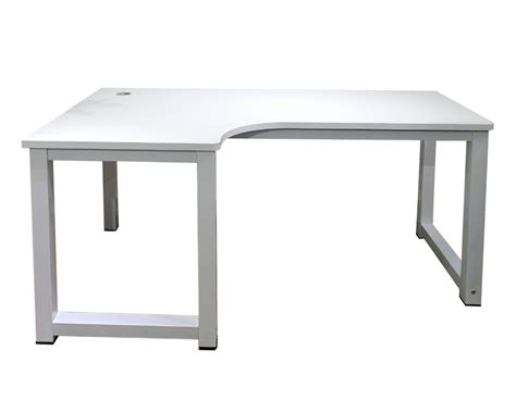 Ofix 701 Desk L-Shape Office Table (White)