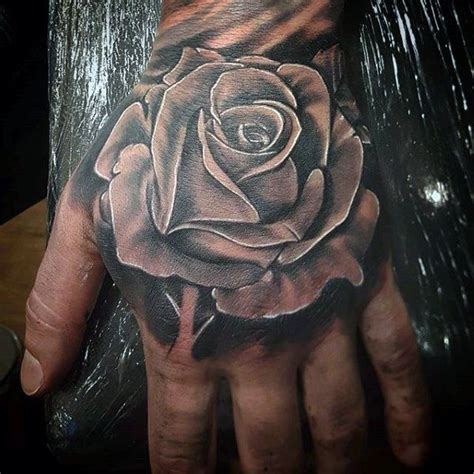 75 Black and White Tattoos for Men [2024 Inspiration Guide] | Rose tattoos for men, Black and ...