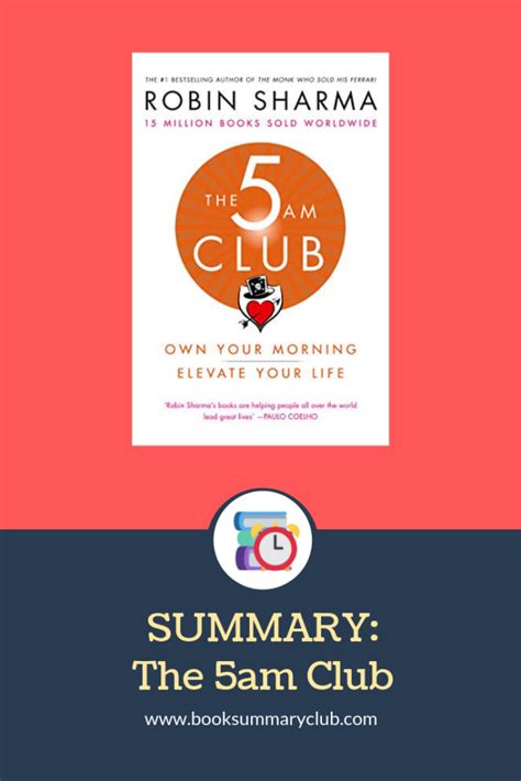 Robin Sharma The 5 AM Club Summary - Extended Summary