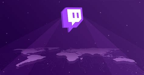 Premium Photo | Twitch logo icon over the world map 3d