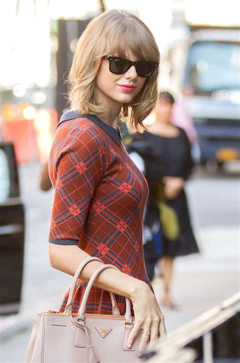 Taylor Swift in Red Dress -21 | GotCeleb