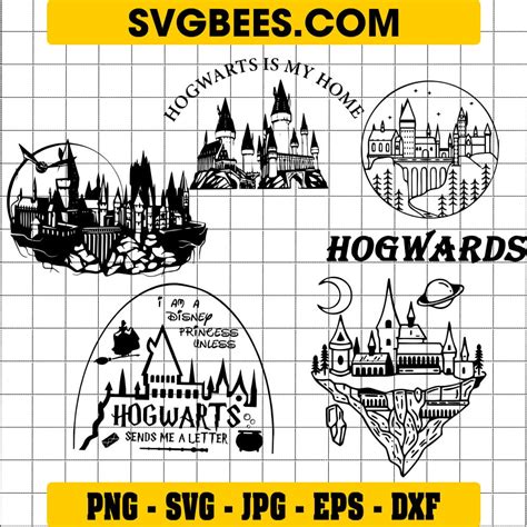 Harry Potter Hogwarts SVG Hogwarts House SVG - SVGbees