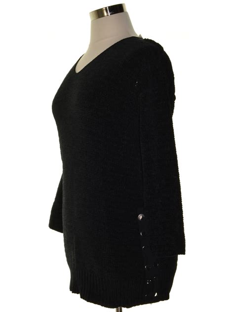 Style & Co. Women Size Small S Black Pullover Sweater | Canerra