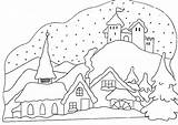 Winter Coloring Pages – Printable FREE sketch template