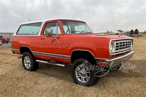 1976 DODGE RAMCHARGER CUSTOM SUV