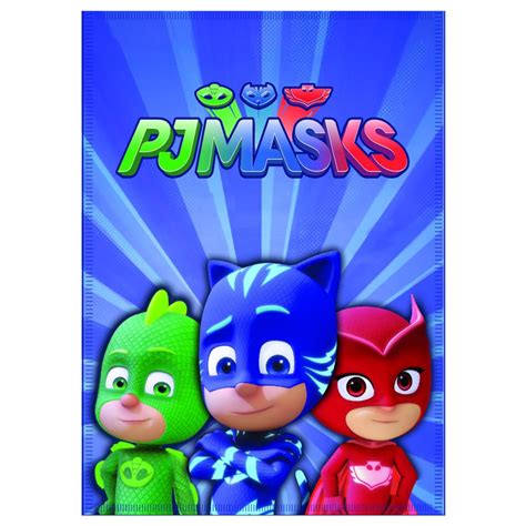 PJ Masks Fleece Blanket (5204679138957-3) - Character Brands