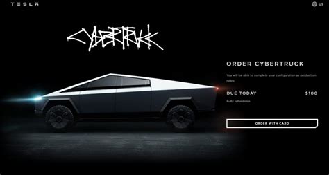 Tesla Cybertruck order page no longer mentions a 2022 production estimate