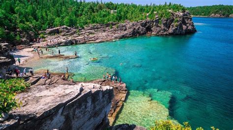 lake huron bruce peninsula canada Indian head cove | Georgian bay islands national park, Canada ...