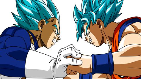 Goku VS Vegeta by TaikeruRekujin on DeviantArt