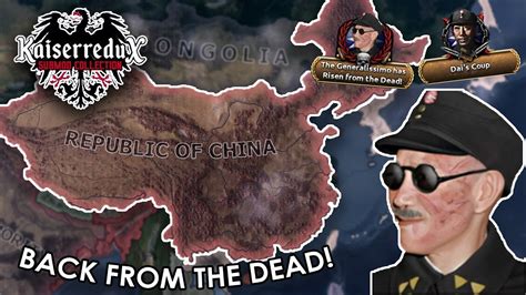 Chiang Kai-shek rises from the dead! | HOI4: Kaiserredux KMT China - YouTube