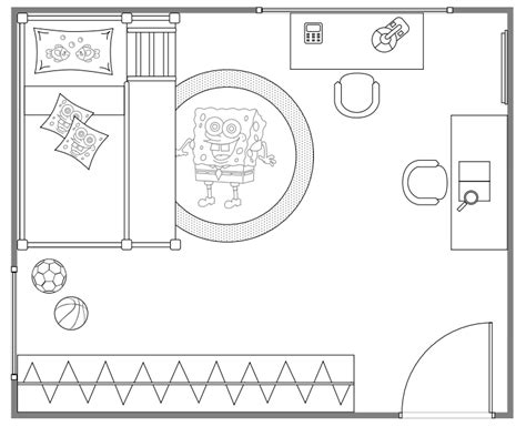 How To Draw A Bedroom Floor Plan | Images and Photos finder