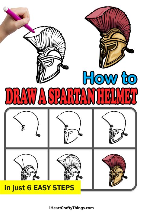 How To Draw A Spartan - Secretking21