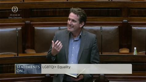 Dáil Éireann: Statements on LGTBQI+ Equality - 23rd June 2022 - YouTube