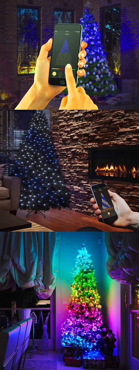 Customizable Smart Phone Controlled Christmas Tree Lights | Interior Design Ideas